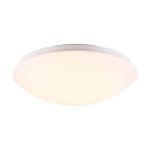 Nordlux Deckenleuchte Ask 28 Metall Weiß 12W 1050lm - 830 Warmweiß | IP44