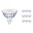 Mehrfachpackung 10x Philips CorePro LEDspot LV GU5.3 MR16 7W 830 36D | Warmweiss - Ersatz für 50W