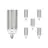 Mehrfachpackung 6x Ledvance HQL LED P E40 90W 13000lm - 840 Kaltweiss | Ersatz für 250W