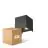 Mehrfachpackung 4x D'Lite Wandleuchte Elingen Aluminium Schwarz Up & Down 4.9W 480lm - 830 Warmweiß | IP65 - Lichtsensor