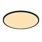 Nordlux LED-Wand- und Deckenleuchte Oja 60 38W 830 3000lm Schwarz IP20 | 3-Stufen Dimmbar - Warmweiss