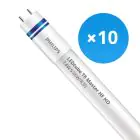 Mehrfachpackung 10x Philips LED Röhre T8 MASTER (HF) High Output 14W 2000lm - 830 Warmweiß | 120cm - Ersatz für 36W