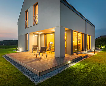 LED-Aussenbeleuchtung f&uuml;r das Haus 