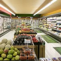 Allgemeinbeleuchtung im Supermarkt Allgemeinbeleuchtung im Supermarkt