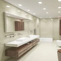 Einbaustrahler im Badezimmer Einbaustrahler im Badezimmer