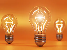 E27 LED-Lampen Drei E27 LED-Lampen