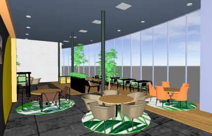 Lichtplan Kantine