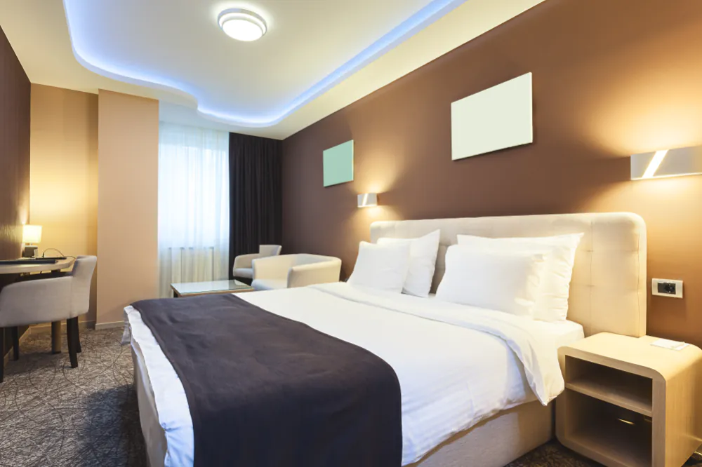 LED-Beleuchtung im Hotelzimmer LED-Beleuchtung im Hotelzimmer