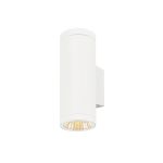 SLV Helia Pro L Applique Murale Aluminium Blanc 10W 1200lm - 827 Blanc Très Chaud | Extérieur - IP65