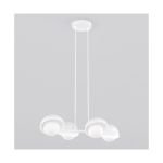 Emibig Suspension Luminaire Boom Acier Blanc | Convient pour 4x G9 - Max 8W