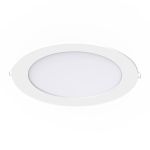 Noxion Downlight LED Slim V2.0 20W 2000lm 120D - 830 Blanc Chaud | 225mm - Diamètre 200mm - IP44 - Dali Dimmable 