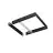 Ledvance Panel 600 Kit De Montage En Surface Noir H75