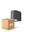Lot 4x D'Lite Applique Murale Vossem Noir | IP54 - Convient Pour 1x GU10