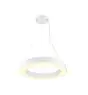 SLV Medo Cercle  60 Suspension Luminaire Aluminium Blanc 26W 4000lm 110D - 930-940 CCT | Meilleur Rendu Des Couleurs - Dali Dimmable 