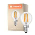 Ledvance Classic LED E14 Poire Filament Claire 4.2W 470lm - 927 Blanc Très Chaud | Meilleur rendu des couleurs - Dimmable - Équivalent 40W