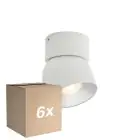 Lot 6x Nordlux Pitcher Spot Métal Blanc | Convient pour GU10